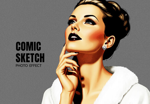 Comic Sketch Photo Effect