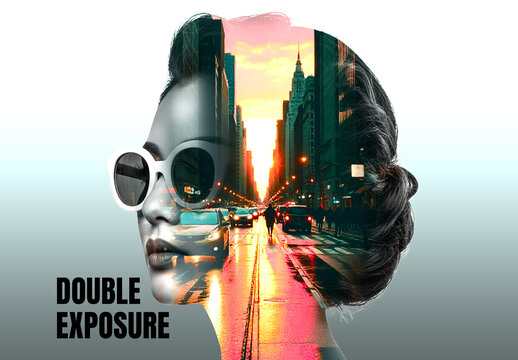 Double Exposure Photo Effect