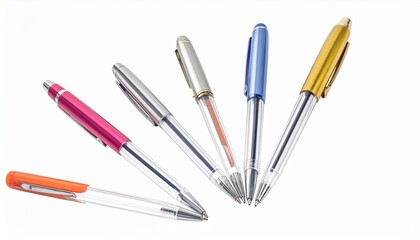 Fototapeta premium pens on white background