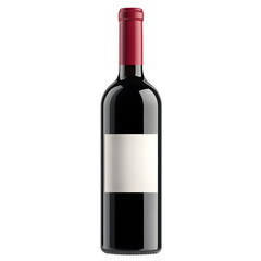 Luxurious Red Wine Bottle with Customizable Label for Elegance and Class