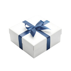 Fototapeta premium Elegant Square Gift Box with Minimalist Design for Creative Presentations