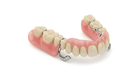 Advanced Dental Prosthetics: Realistic and Functional Detachable Dentures for Enhanced Oral Health and Aesthetic Restoration Solutions