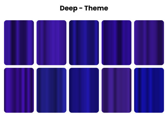  Profound deep gradients with mysterious depths, Dark ocean colors for contemplative designs, Abyssal beauty meets infinite mystery