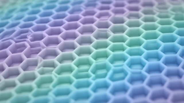 Stretchable Elastomer Mesh with Breathing Motion