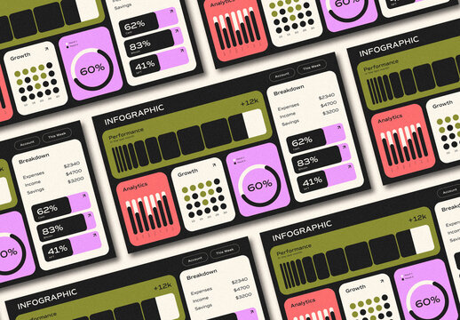 Widget Style Infographic