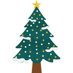 Winter Christmas Tree