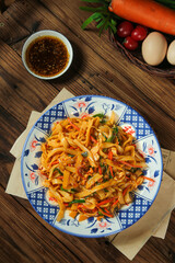 Handmade Fried Rice Noodles from Nanning Guangxi China Traditional Asian Cuisine Photography