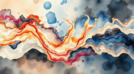 abstract watercolor background