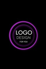 Logo templates with hand drawn silhouettes of branches and leaves. Elegant vector floral frame for labels, corporate identity, wedding invitation save the date