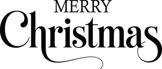 Merry Christmas Lettering vector and typographic emblems.