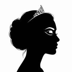 Woman with Tiara