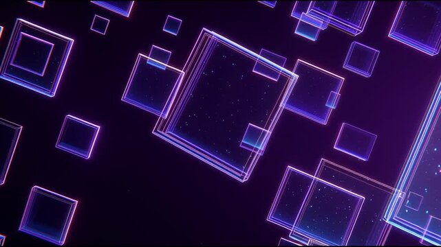 artstation 3D solid redshift screens floating, data dark purple background, clean 3D holographic cinema render , 4D 4k 75106912 1
