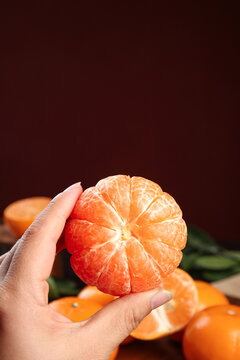 Fresh Mandarin Orange Picking Season in Wuming Guangxi China - Juicy Citrus Fruit Harvest