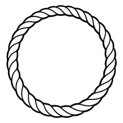 Twist Bangle Necklace line art vector