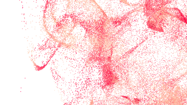 Beautiful abstract background with pink and coral particles. Perfect for design projects.