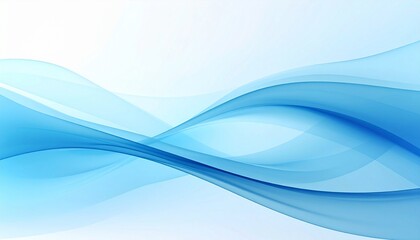 Fototapeta premium Abstract Blue Flow