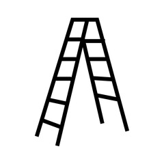 ladder isolated on white background