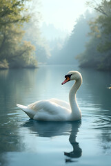 Fototapeta premium The Water Dove