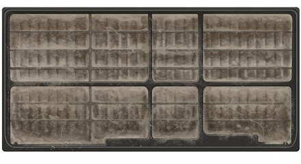 Dirty air conditioner filter