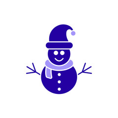 Icon a Snowman, isolated against a clean background.