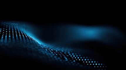 artificial. Abstract blue LED light patterns creating a futuristic ambiance on a dark background. product launch decks, UI/UX mockups, designed for data visualization dashboards and holographic UIs.