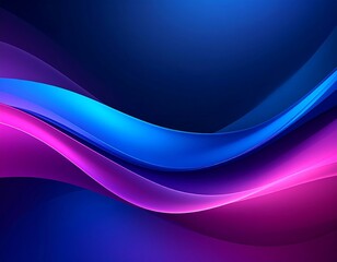 Fototapeta premium Abstract waves of vibrant color