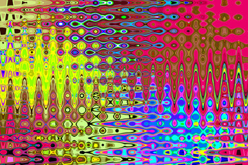 YELLOW BLUE RED ABSTRACT DIGITAL ART BACKGROUND DESIGN