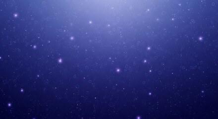 Abstract Blue Background with Particles.