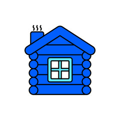 Icon a Small Hut, isolated against a clean background.