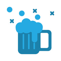 Beer icon design template