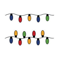 colored garland