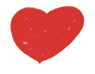 red heart shape