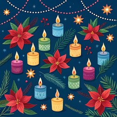 D&iacute;a de las Velitas Background