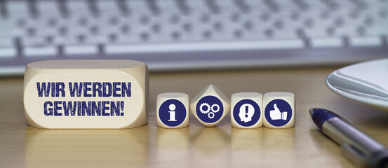 Wir werden gewinnen!