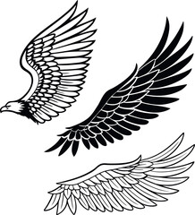 A versatile graphic set featuring nine distinct design elements in a vibrant color palette