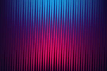 Vertical lines in blue and pink create a textured, abstract background with gradient effect
