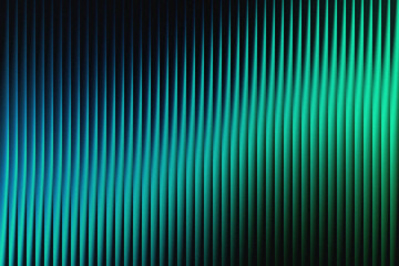 Abstract background with vertical lines in blue and green gradient