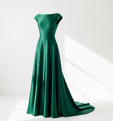 green dress on a mannequin
