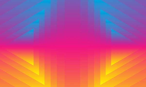 Colorful gradient graphic abstract for background.