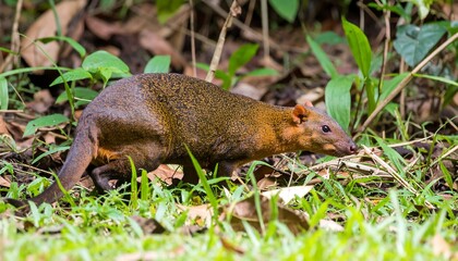 Fototapeta premium Small mammal in foliage