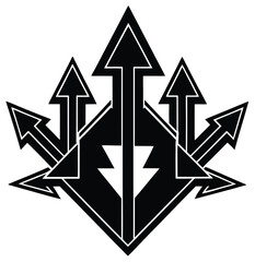 Vector arrow icons and symbols for business, web, and forward motion