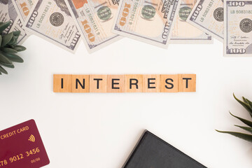 Wooden block tiles with the letters 