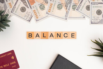 Wooden block tiles with the letters 