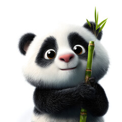 Fototapeta premium Cartoon Panda
