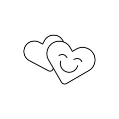 Healthy icon outline editable stroke line drawing eps.