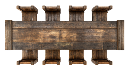 Rustic charm, exploring the textures and craftsmanship of a simple wooden table discover