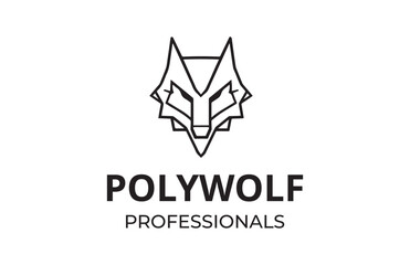 Obraz premium Custom Wolf Logo