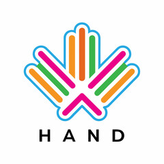 abstract colorful logo