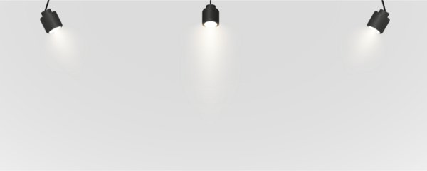 Spotlight, vector light set png, walls, studio light, different colors and shades of realistic light for design, advertising, banner, poster. Light rays and light effect	
