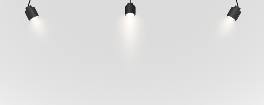 Spotlight, vector light set png, walls, studio light, different colors and shades of realistic light for design, advertising, banner, poster. Light rays and light effect	
 - Powered by Adobe